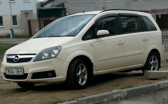 Opel zafira B CNG