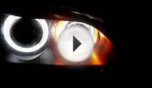 Фара в сборе на машине opel astra