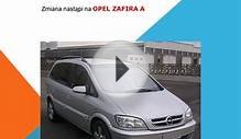 Jak wymienić filtr kabinowy filtr pyłków kurzu na Opel Zafira