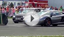 McLaren MP4 12C vs Opel Corsa - Drag Race 1/4 Mile
