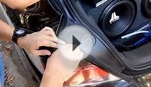 Opel Astra H GTC Установка ресничек на задние фары.