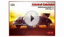 После сборки - Opel Admiral Кабриолет от ICM в 1/35 (Opel
